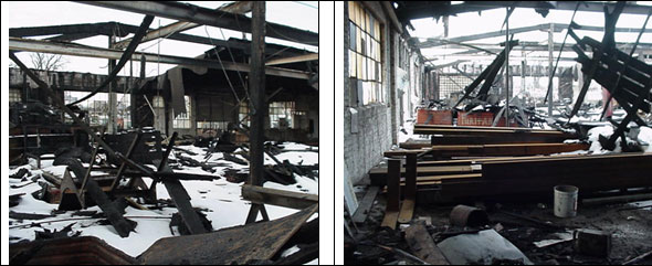 Puritan Manufacturing, Inc. 2001 fire damage